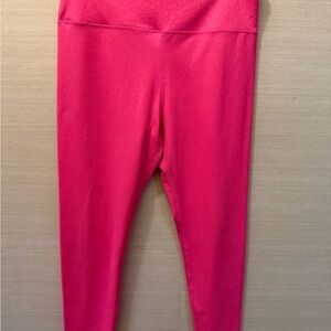 ZYIA Bright Pink Cheetah Performance Leggings